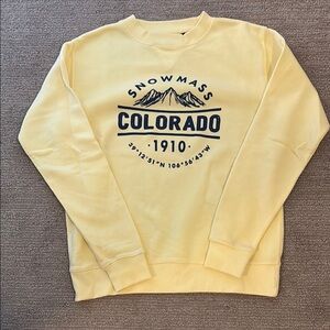 Graphic crewneck sweatshirt